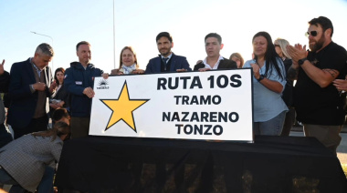 Ruta Segura: Pullaro y Scaglia inauguraron obras viales en la región