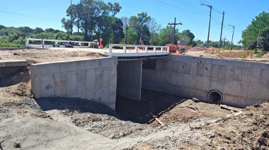 Faltan pocos días para habilitar el último puente sobre el Canal Savoca