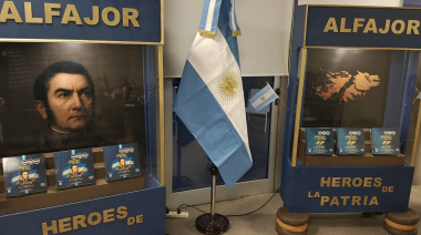 Lanzaron el primer alfajor inspirado en San Martín y las Islas Malvinas