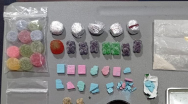 San Nicolás: Atraparon a cuatro personas con drogas de todo tipo