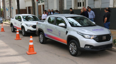 La Municipalidad incorporó nuevos vehículos para eficientizar el servicio municipal