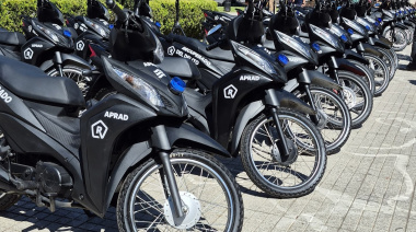 Arroyo Seco recibió una moto recuperada del delito para Control Urbano