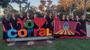 “El Tacón Andaluz” dijo presente en las Fiestas de las Colectividades de Corral de Bustos