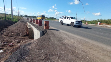 La ruta 21 avanza a pasos agigantados dentro de Arroyo Seco
