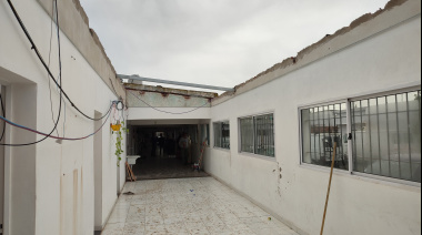 Así quedó el CIC Dr. Ramón Carrillo de Villa Constitución tras la tormenta