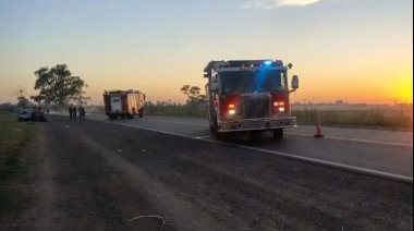 Cinco muertos por un gravísimo accidente en Alcorta que involucró a tres vehículos