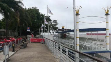 Provincia inició la obra de reconstrucción de los muelles de La Fluvial en Rosario