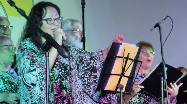 Convocante Espectáculo del Taller de Coro en el Centro de Jubilados