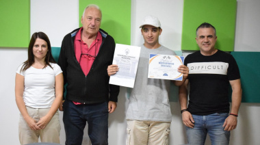 El piloto David Ausili fue declarado deportista destacado de Arroyo Seco