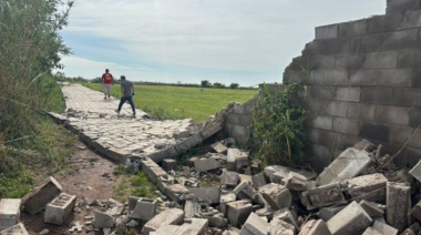 Un tornado causó graves daños en Villa Gobernador Gálvez, Alvear y Pueblo Esther