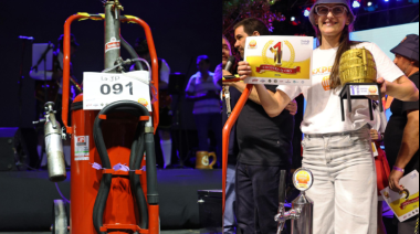 Por primera vez una mujer se consagró campeona de la Fiesta de la Chopera