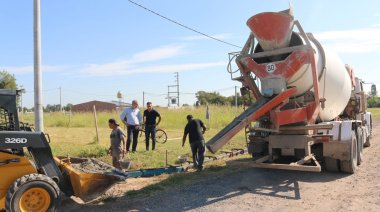 Siguen las obras en Mi Lote