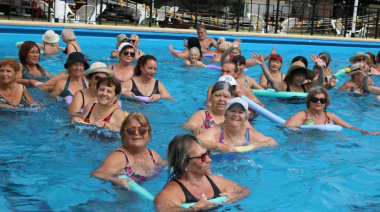 Tonelli visitó la Colonia de Vacaciones para Adultos Mayores