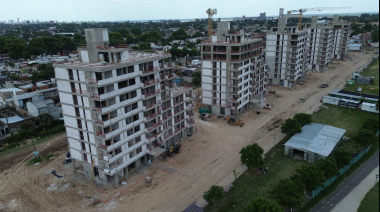 La villa deportiva de Rosario supera el 60% de avance