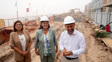 Provincia avanza en la reconstrucción de los muelles de La Fluvial