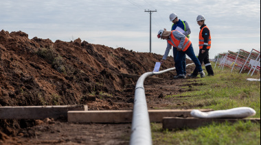 Litoralgas avanza en la puesta en funcionamiento del Gasoducto Regional Centro II