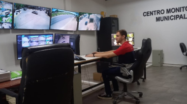 En dos años el Centro de Monitoreo Municipal sumó más de 100 cámaras y tecnología de punta