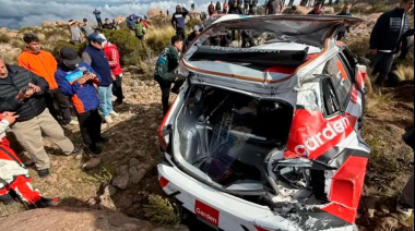 Grave accidente en el Rally Sudamericano dejó tres espectadores heridos