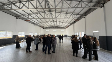 La Escuela “Santa Lucía” inauguró su gimnasio en su 63° aniversario