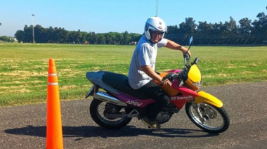 Santa Fe implementa un nuevo examen práctico para obtener la licencia de conducir motos