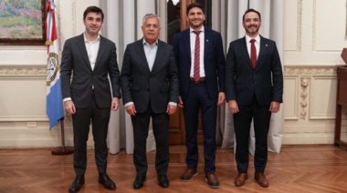 Pullaro se reunió en Rosario con los gobernadores de Mendoza, Chubut y Corrientes