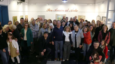 María Luisa Lalitta expone sus obras en el Guillermo Furlong