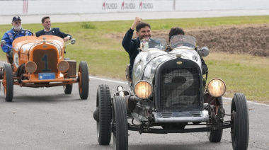 Pullaro inauguró obras en el Autódromo de Rafaela
