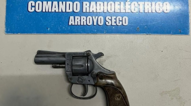 La Policía secuestró un arma en Arroyo Seco