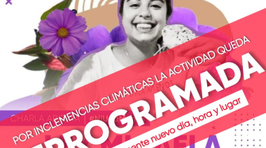 La charla abierta sobre la Ley Micaela fue reprogramada