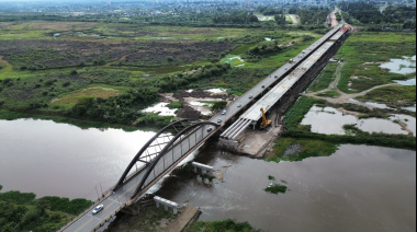 El nuevo Puente Carretero es la obra vial en construcción más larga de Argentina