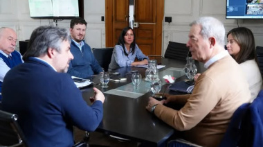 Tonelli se reunió con el Ministro Cococcioni para solicitar más seguridad para la ciudad