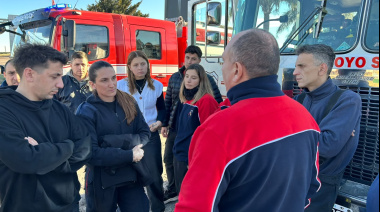 La brigadista Diamela Coletta volvió a Arroyo Seco tras colaborar en Venezuela