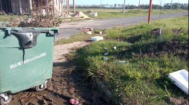 En una semana se perdieron 9 contenedores de basura por fuego