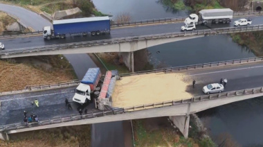 Tres incidentes viales provocaron caos en la autopista a la altura de Rosario