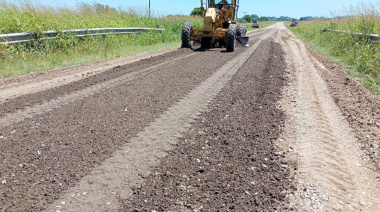 Anunciaron el alteo de la Ruta provincial 13S entre Coronel Bogado y Fighiera