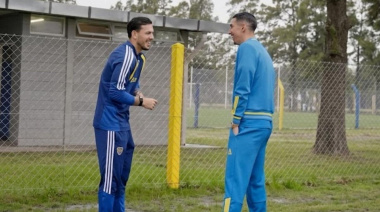 Paredes y Di María se reencontraron en Arroyo Seco