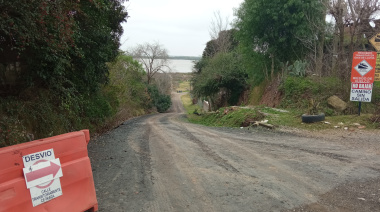 Vecinos de Playa Mansa repararon la bajada del Pato