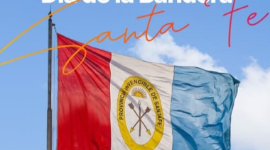 Hoy se celebra el día de la bandera de Santa Fe