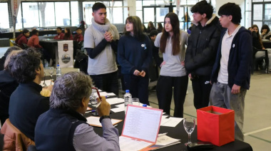 Estudiantes de la región expusieron sus conocimientos sobre el General San Martín