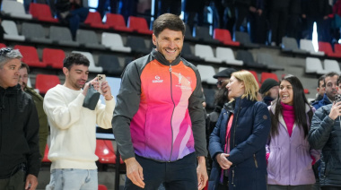 Pullaro inauguró en Rosario el Estadio Multipropósito Invencible