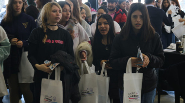 Cientos de jóvenes de Arroyo Seco y la región participaron de la Expo Carreras 2026