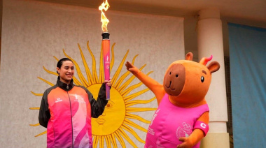 La Antorcha Suramericana llega a Arroyo Seco y será recibida en el Anfiteatro Municipal