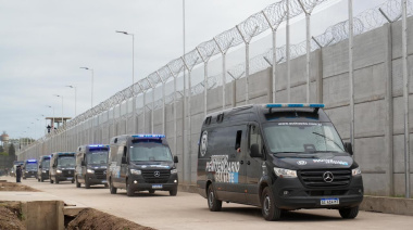 En menos de 24 horas trasladaron 380 detenidos al nuevo penal de Recreo
