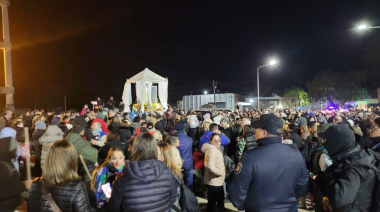 Arroyo Seco recibió a la multitud que peregrinó a San Nicolás