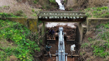 Etapa final para el reacondicionamiento del Arroyo Frías
