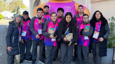Alumnos de la Escuela Especial son voluntarios en los Juegos Suramericanos