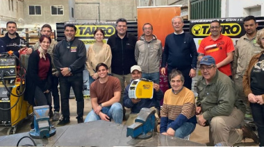 Finalizó la capacitación en Soldadura