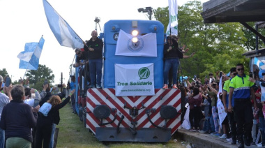 El Tren Solidario abre la inscripción para llevar donaciones a San Juan y San Luis