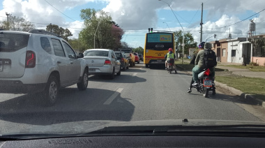 Tonelli destacó los avances en seguridad vial y estacionamiento sobre ruta 21
