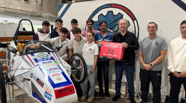 Alumnos de la Técnica 450 preparan su auto eléctrico de cara al Desafío Eco YPF de Junín